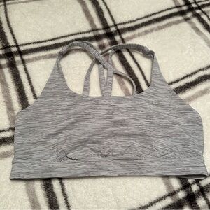 lululemon Gray Sports Bra